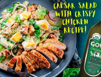 Caesar salad with chicken recipe