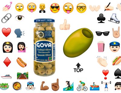 Emoji aceituna | table olive